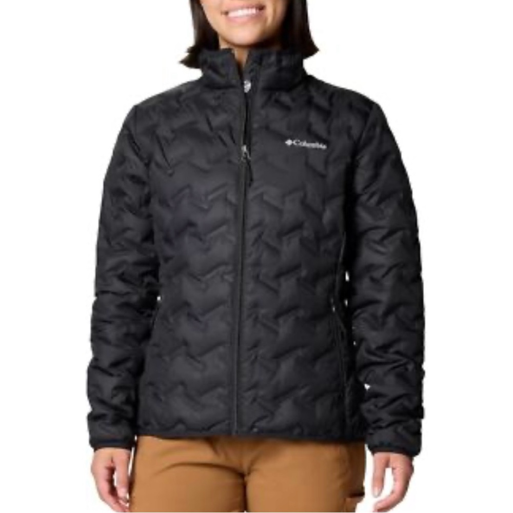 Columbia Black Puffer Jacket with Insulated Padding